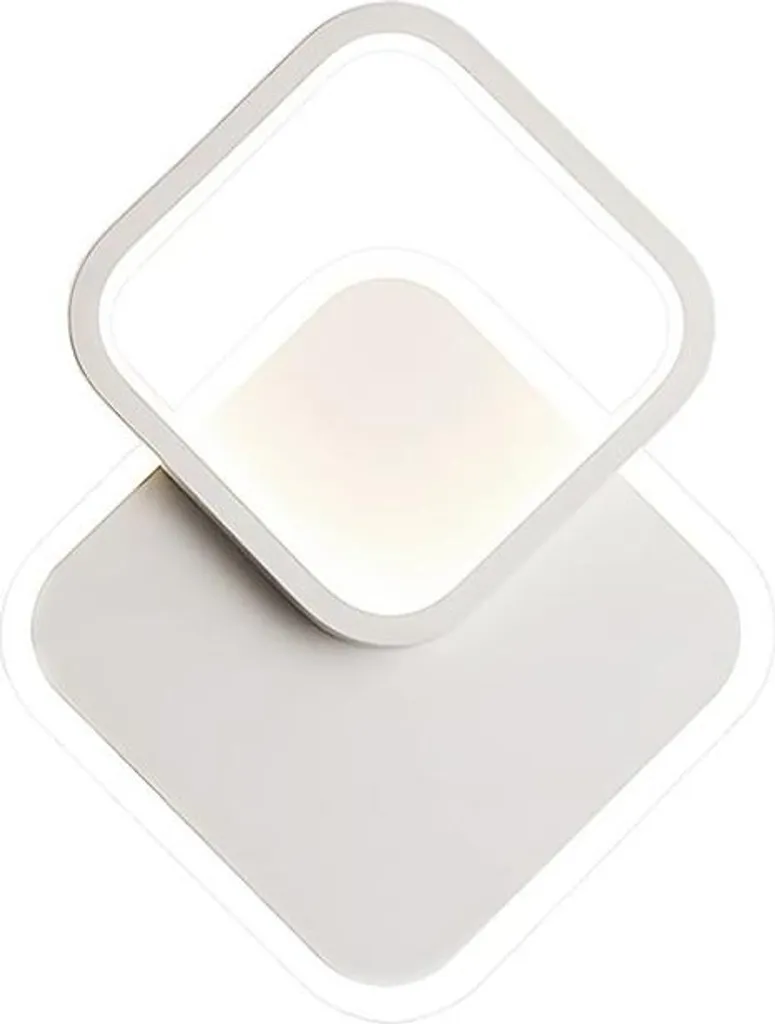 Applique Murale Toolight LHJ080-W Blanche : Finition Mate et Durable