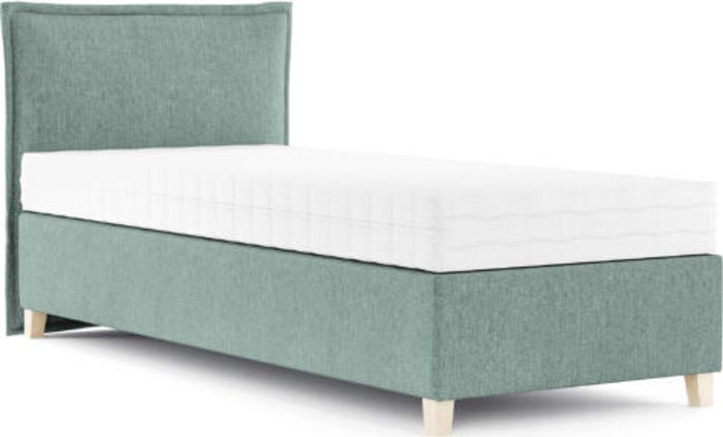 Intenso Boxspringbett FREEN, 100 x 200 cm, Grün