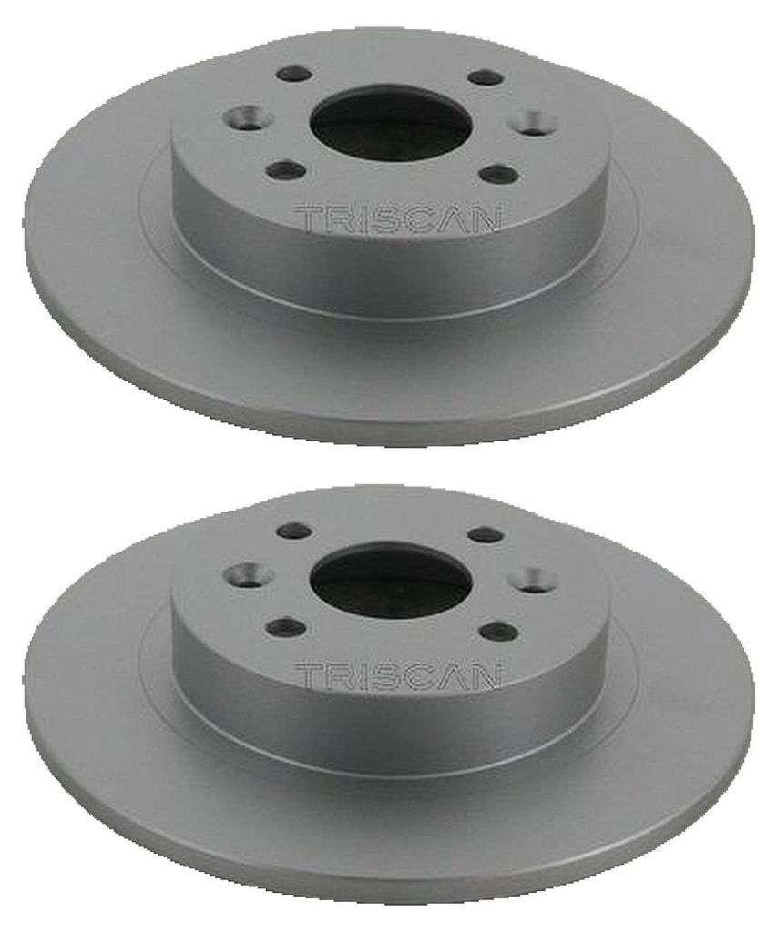 2 Bremsscheiben voll Ø 262 mm TRISCAN Bremsen-Expertise für u.a. KIA SHUMA