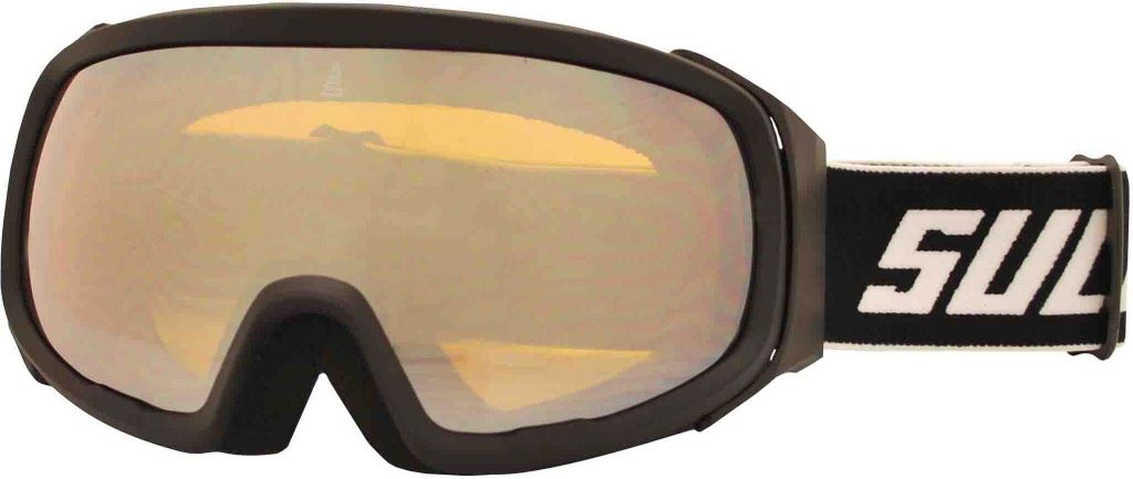 SULOV Unisex Adult Doppelverglasung revo Skibrille Pro, Schwarz, one Size