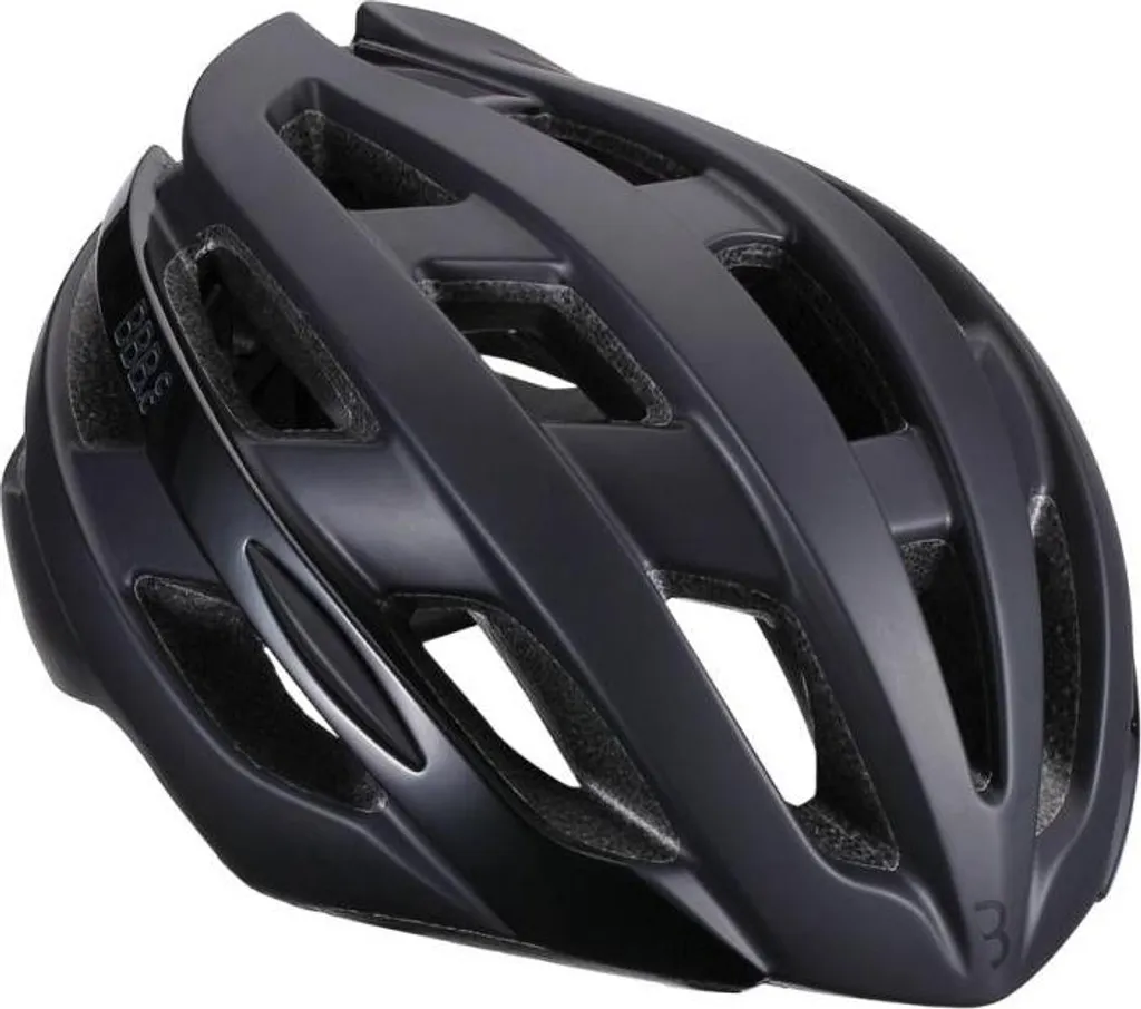 Casque de vélo de route ventilé Hawk BHE-151 pour homme et femme Noir Mat