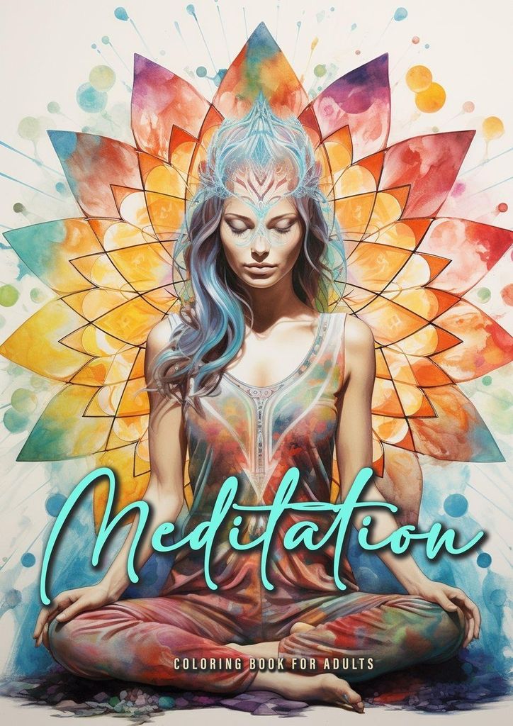 Meditation Malbuch für Erwachsene