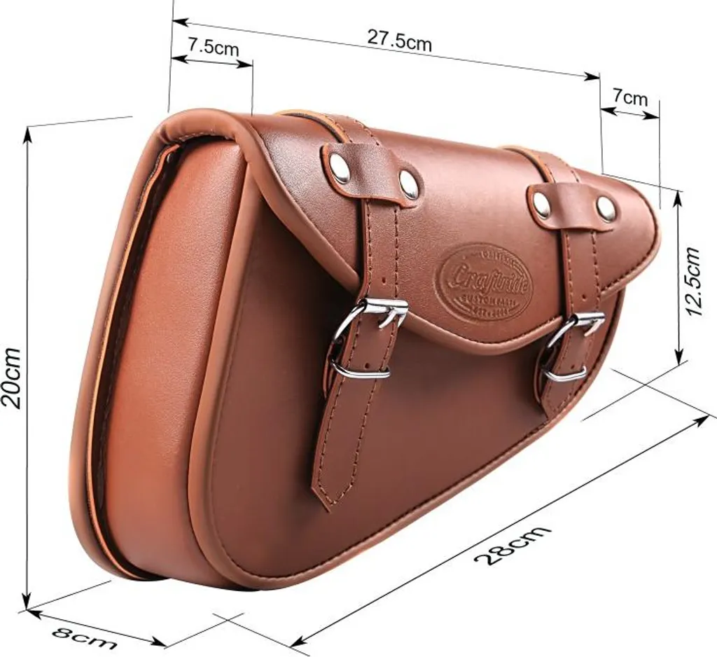 Solo Satteltasche Chopper # Arizona I 3l braun - 4