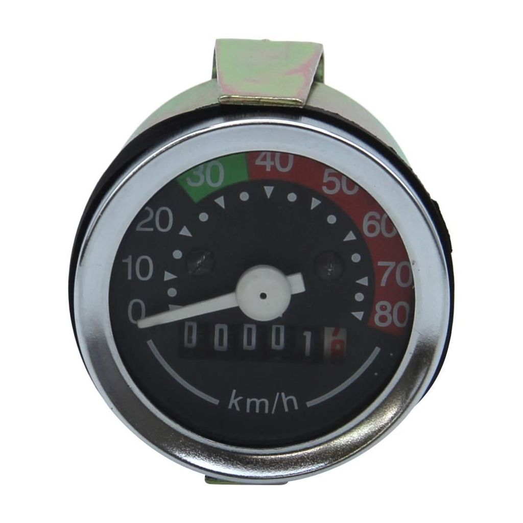 Tacho rund 48mm 0-80 km/h VDO für MCB Moped Mofa Mokick