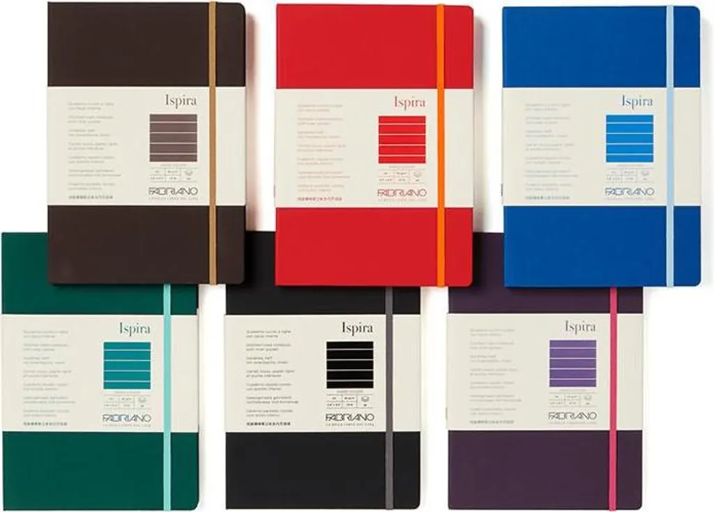 Quaderno Fabriano Ispira A5 Verde: Copertina Gommata e Carta Premium