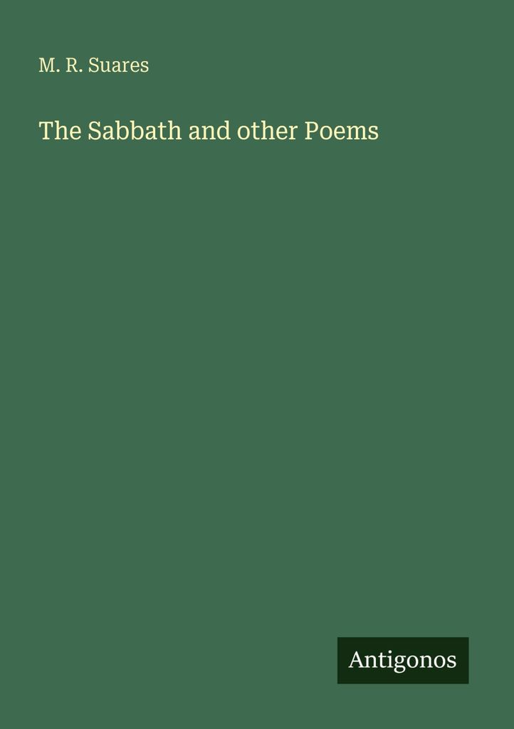 The Sabbath and other Poems