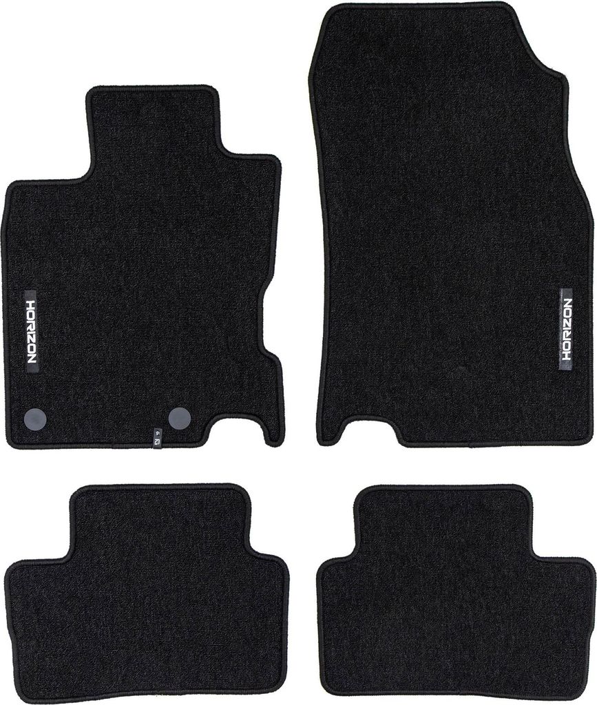 Velours Fußmatten für Renault Kadjar 2015-22 Autoteppich Automatten Schwarz 4tlg