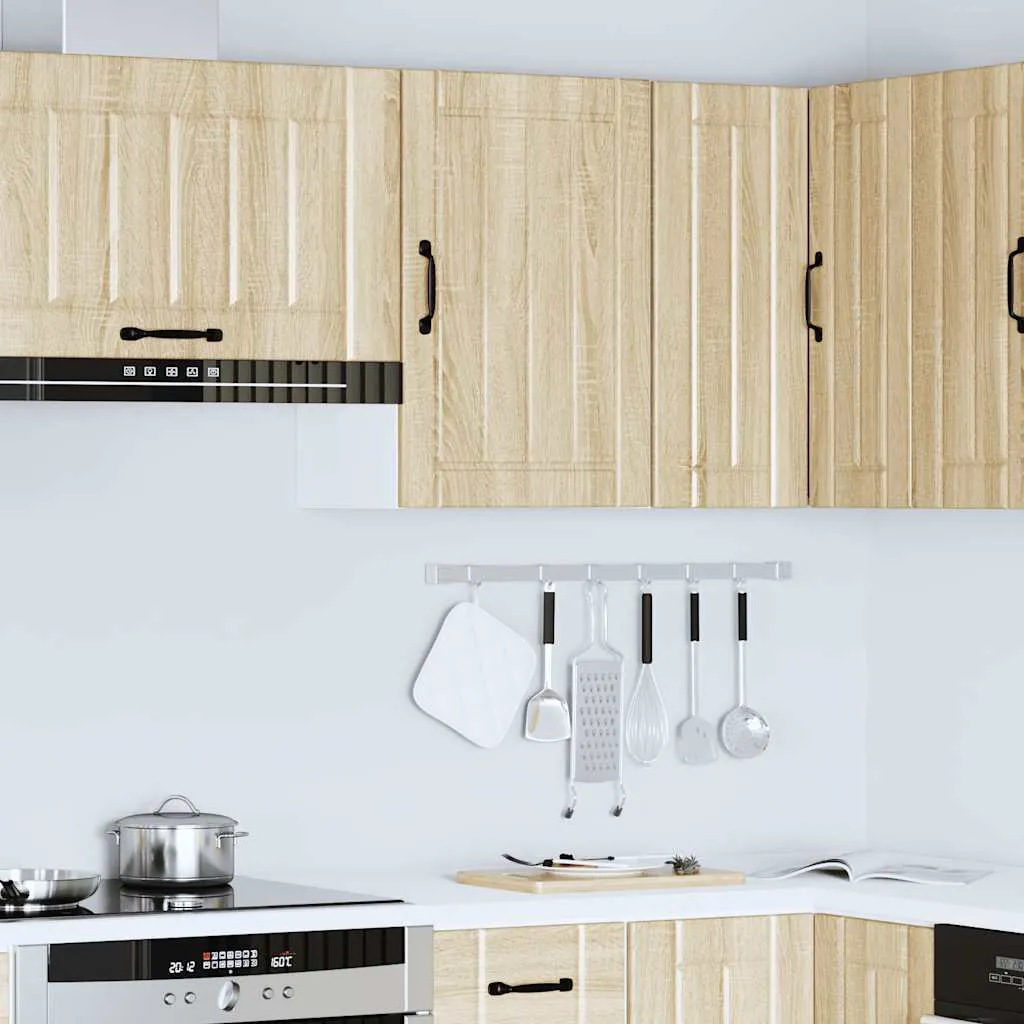 Mobile Cucina Sospeso Lucca Rovere Sonoma: Design Moderno e Funzionale - 4