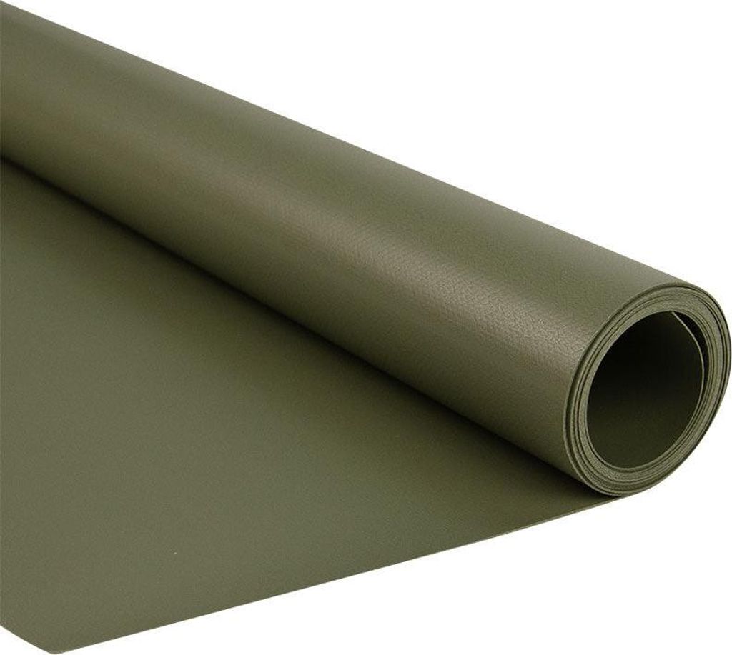 250 cm PVC Plane 650 g/m2 grün matt – Meterware Produktbild 