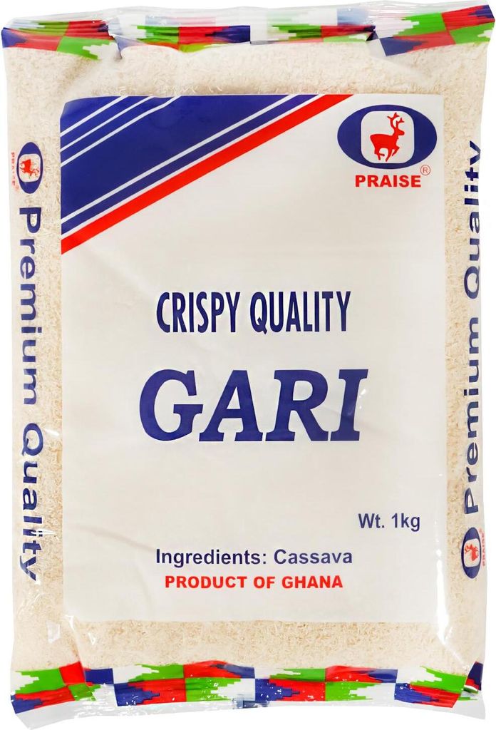 Praise Cassava Mehl grob (Gari) 1kg Produktbild 