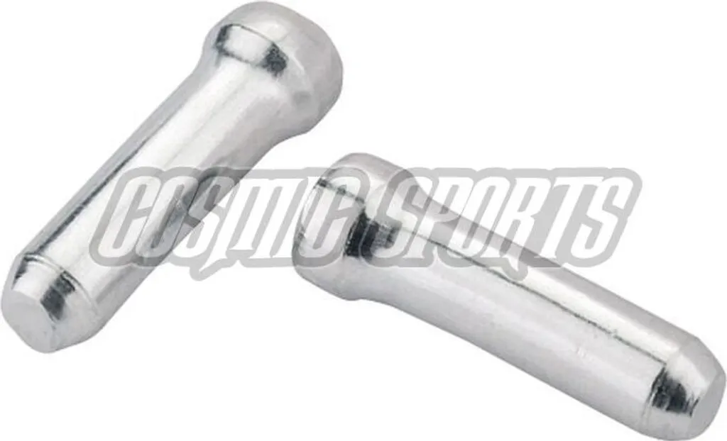 Embout de Finition Jagwire Argent 1,8 mm pour Câble Vitesse et Frein