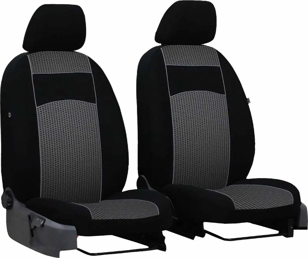 Set Fodere Fiat Scudo II Professionali: Coprisedili Auto Grigio BUS - 9