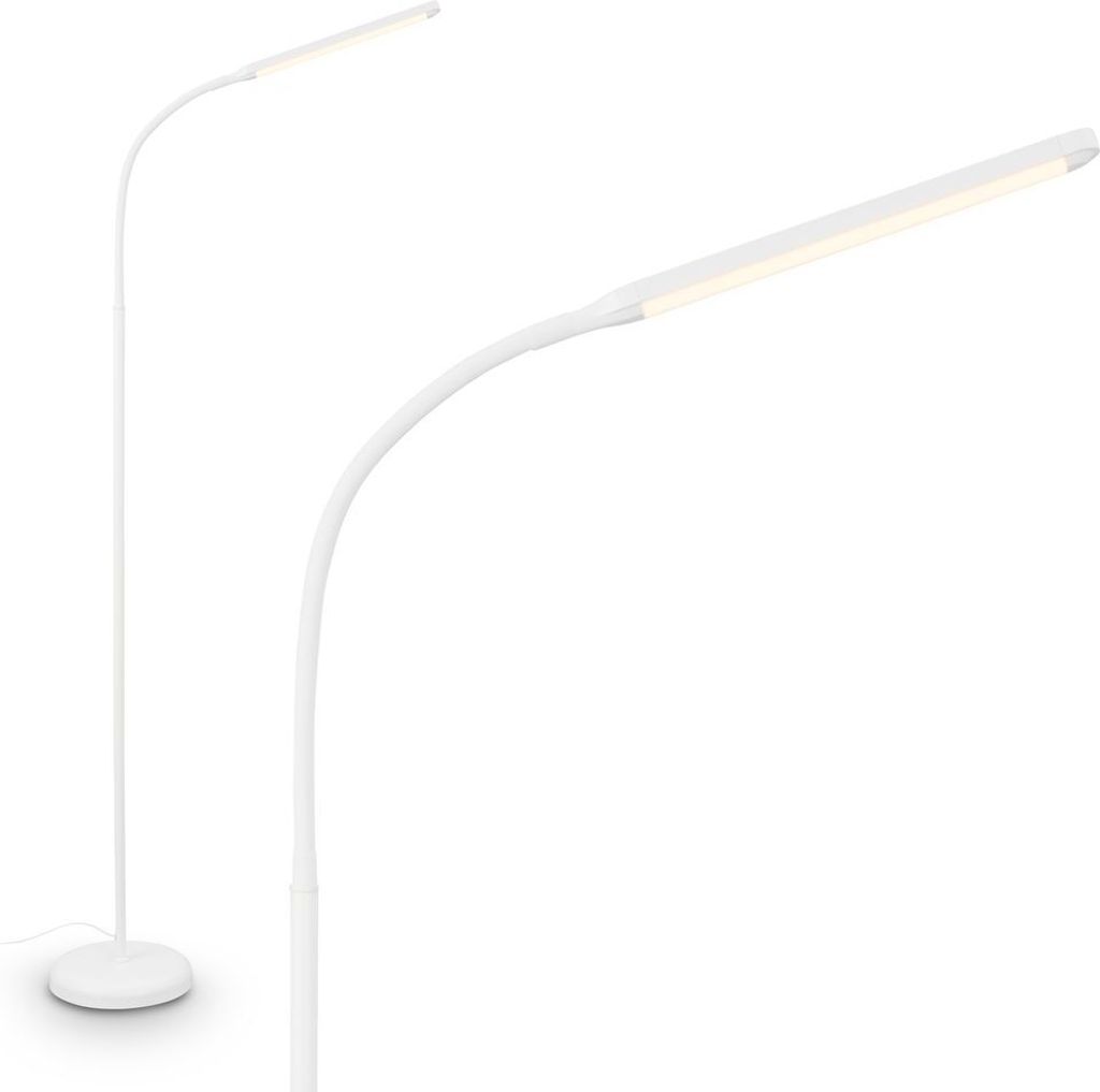 LED Stehlampe LED Stehleuchte Standleuchte Dimmbar Touch Warmweiß Schwenkbar