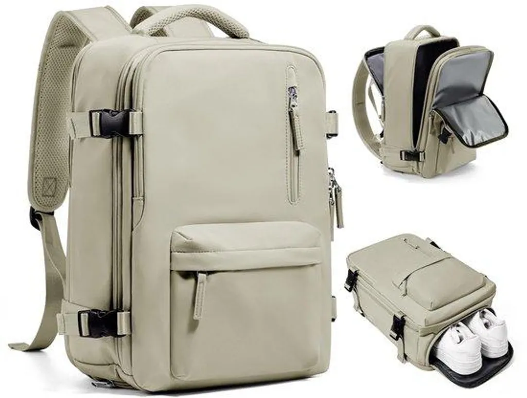 Sac à dos voyage imperméable 40x30x20 cm avec rangement cabine