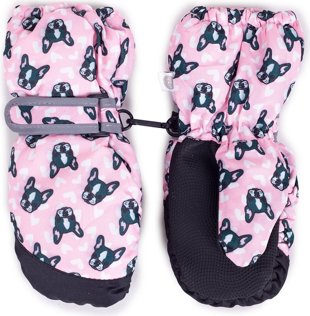 Ein-Finger-Bulldoggen-Skihandschuhe für Mädchen 12 YOCLUB