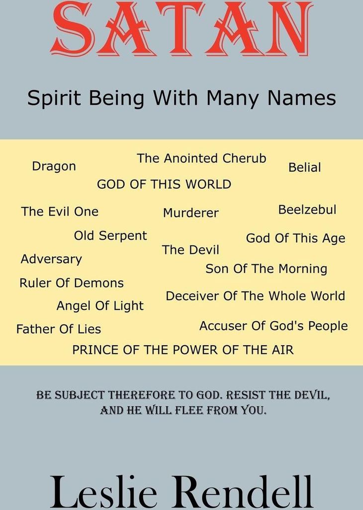 Satan, Spirit Being With Many Names