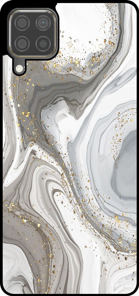 Smartphonica Telefon Fall geeignet für Huawei P40 Lite mit Marmor-Druck - TPU zurück Abdeckung Fall Marmor-Design - Silber