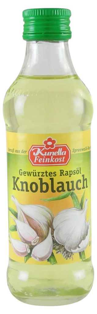 Kunella Gewürztes Rapsöl Knoblauch (100 ml) Produktbild 