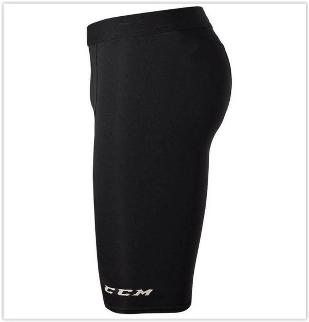 Short compression hockey CCM extensible avec technologie thermique SR