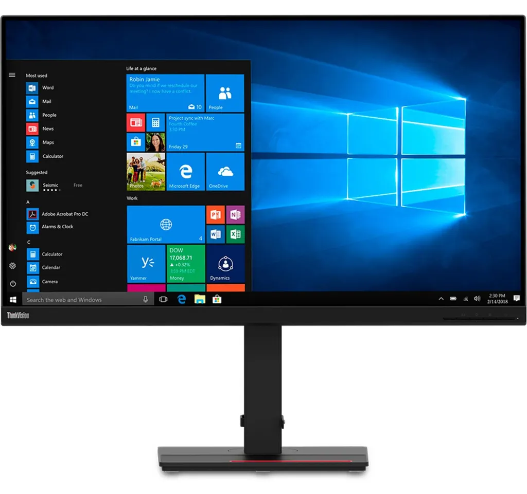 Lenovo ThinkVision T32 Écran Idéal pour Télétravail et Multitâche - 11