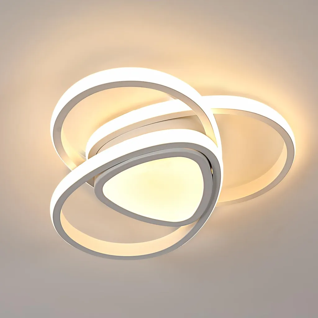 Plafonnier LED Tealight 36W 4050lm 3000K Blanc Chaud Diamètre 30cm