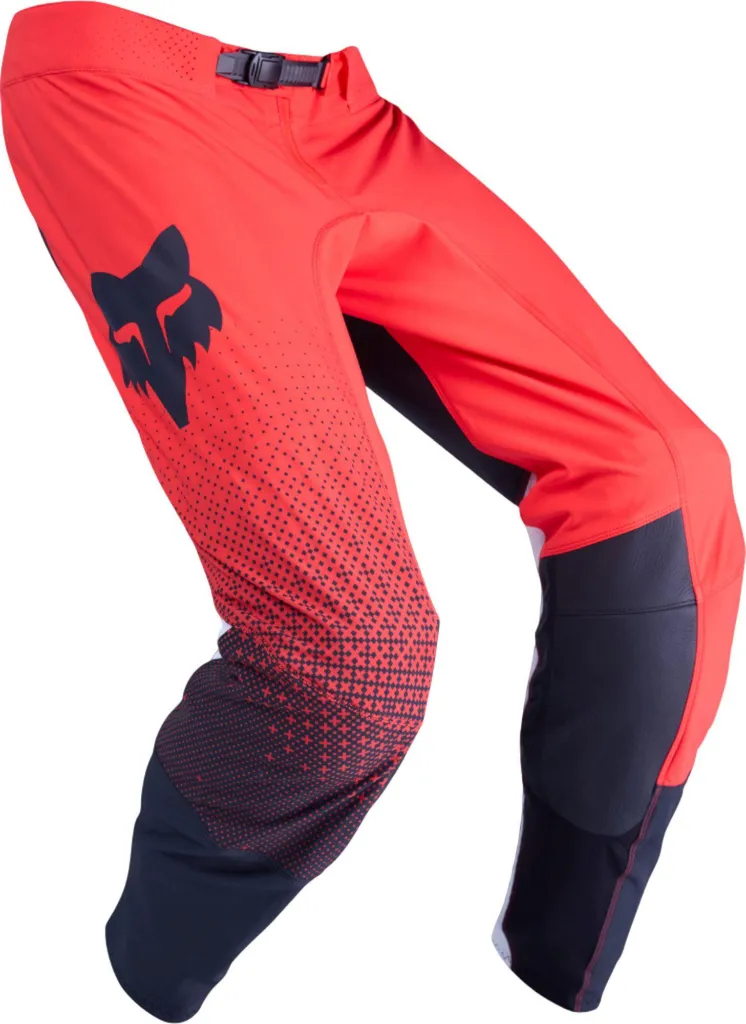Pantalon FOX Flexair Fracture Motocross rouge et noir taille 34