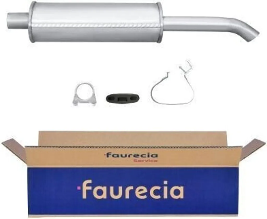 Silencieux arrière d'échappement pour Astra G compatible avec OE 852391 HELLA