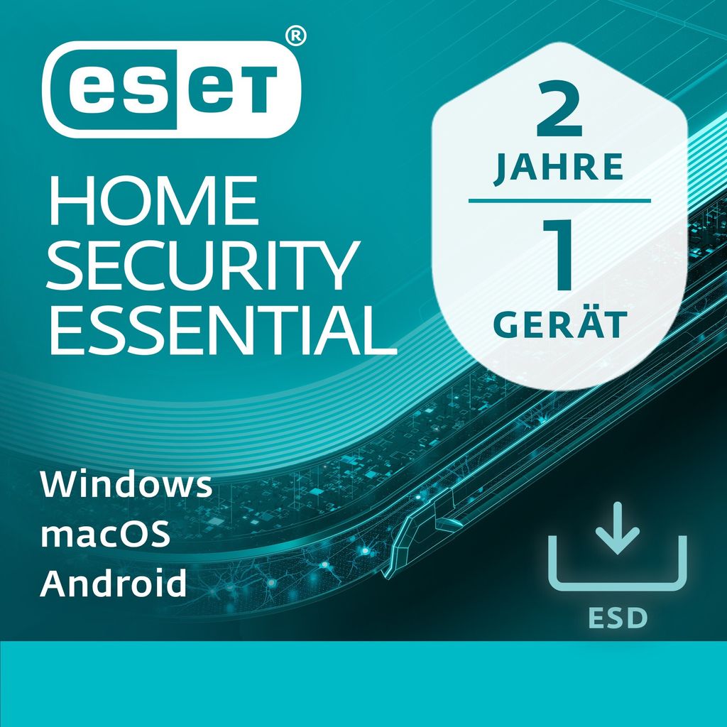ESET HOME Security Essential 1-Geräte / 2-Jahr / DEUTSCH (Lizenz per E-Mail)