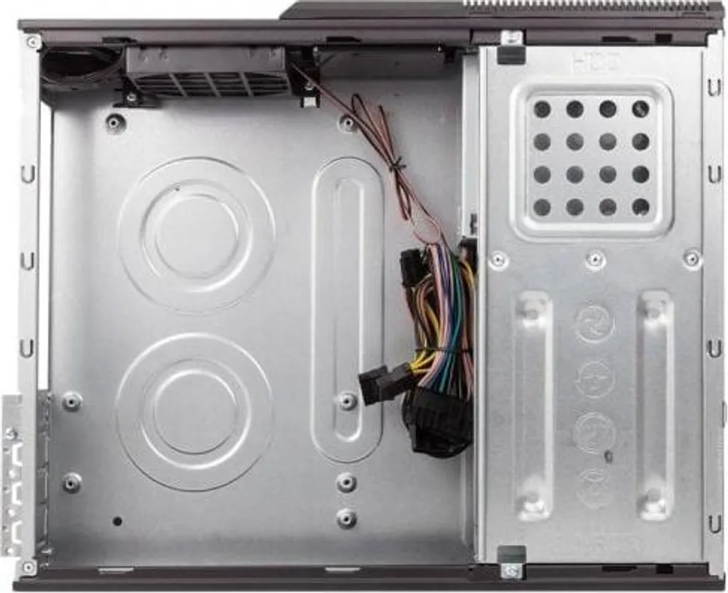 Case PC Desktop Unykach 52084 Nero - Design Sottile per Micro ATX