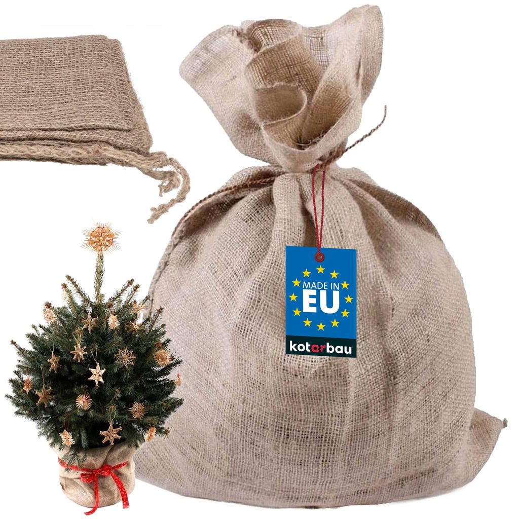 KOTARBAU® Sada 3 jutových vriec jutové vrecia jutové vrecia Obrázok produktu 