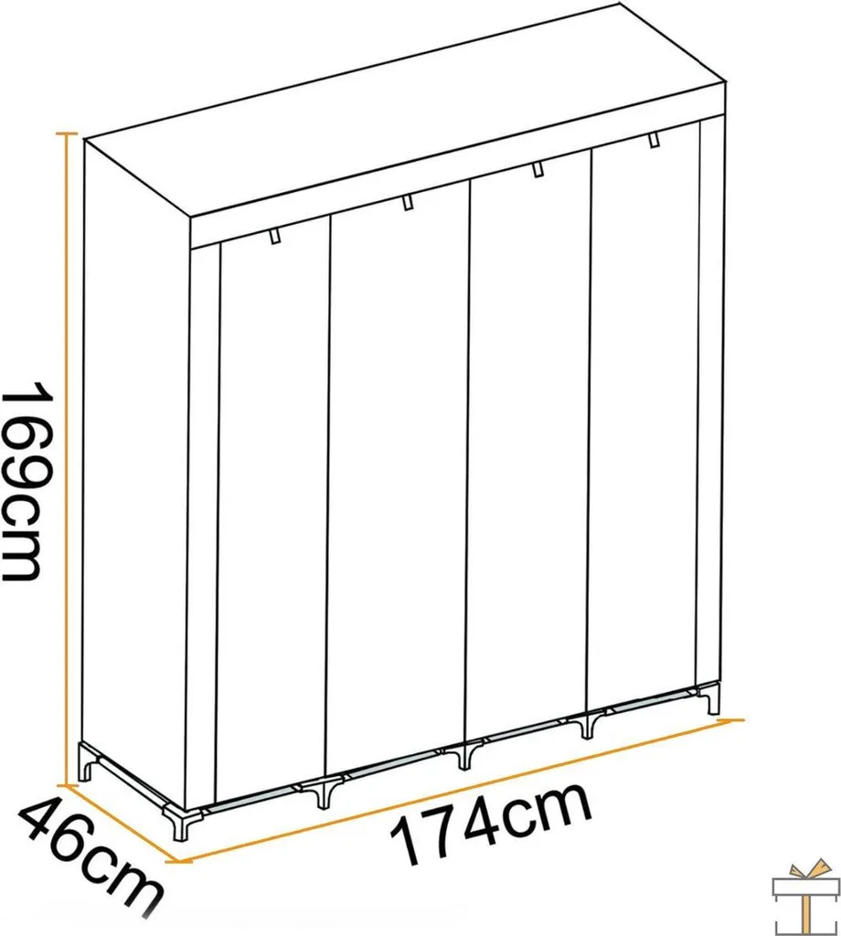 Étagère de rangement extra large pour optimiser les petits espaces - 2