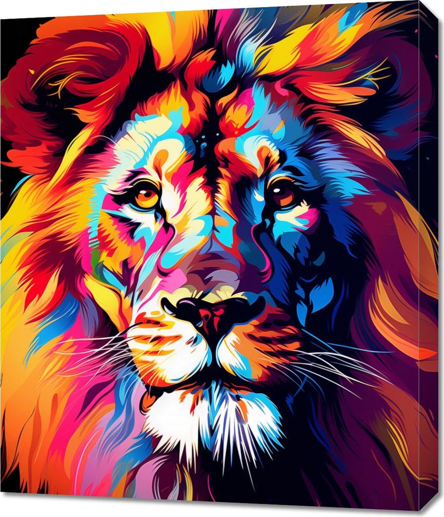 Bild 60x70cm Farben des Königreichs