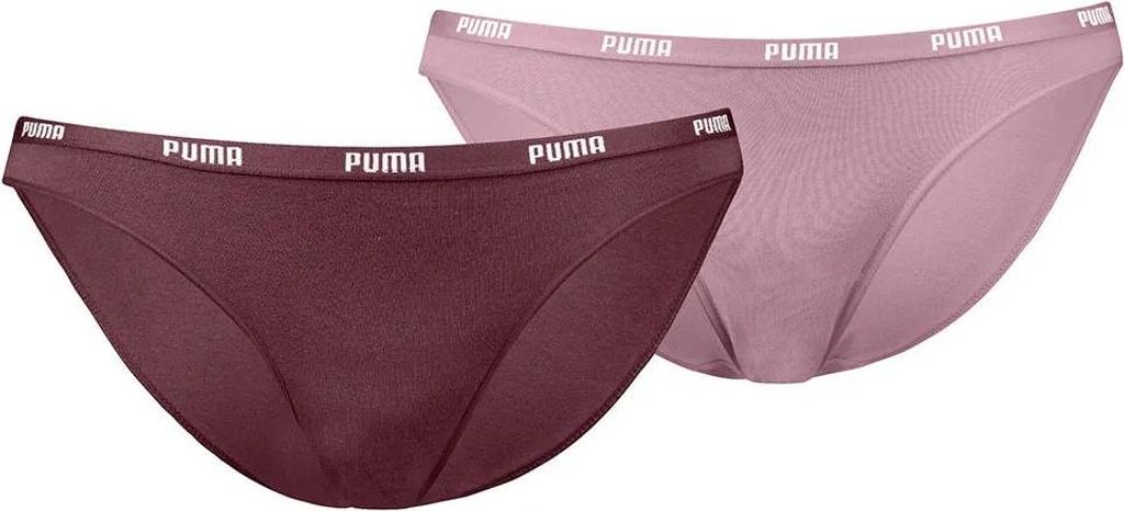 Puma 603031001 Slip 2 Einheiten Rosa XS Damen Rosa XS