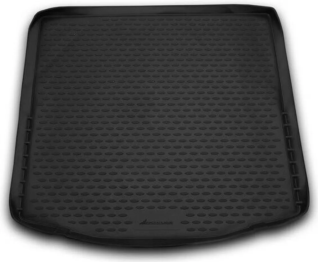 Tapis de coffre Ford Focus 3 Berline en caoutchouc noir durable SIXTOL