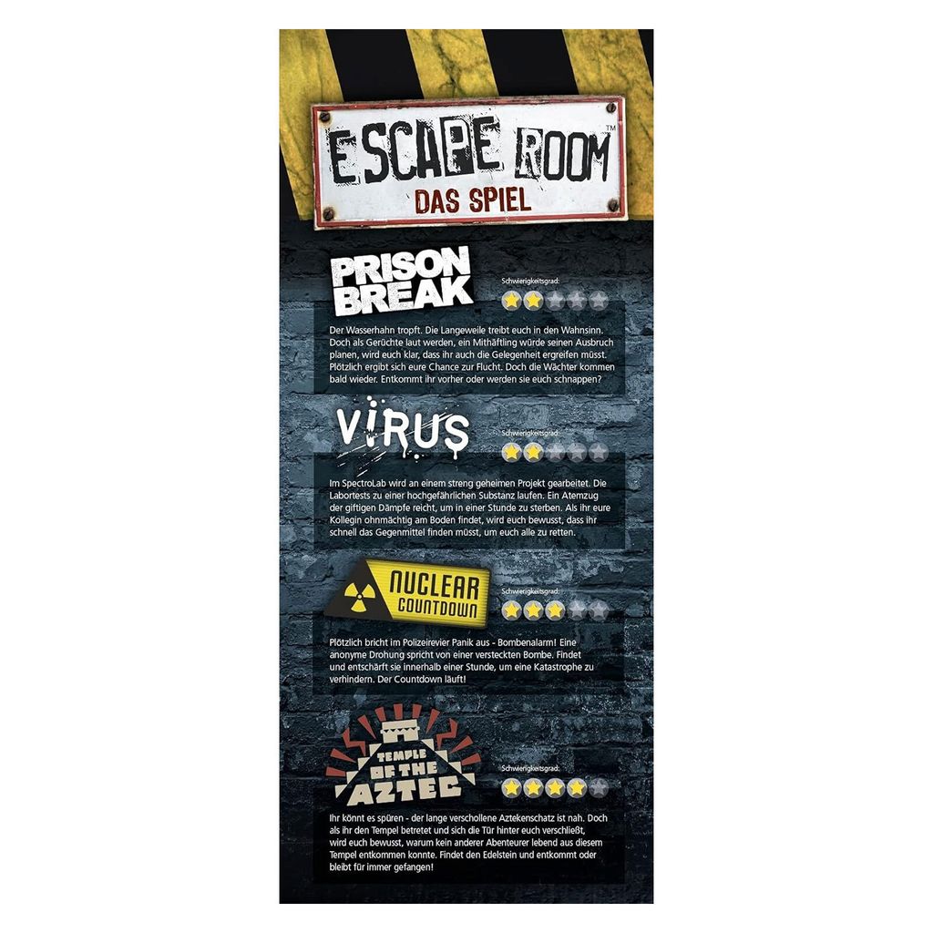Noris Spiele Escape Room Das Spiel; 606101546 Produktbild 