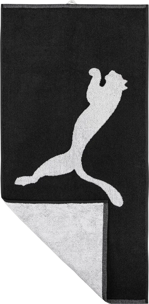 Serviette Puma Noire 70x140cm - Coton Absorbant et Séchage Très Rapide - 9