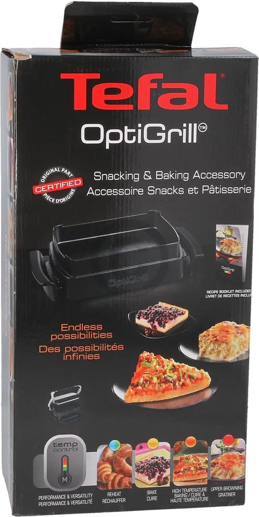 Tefal OptiGrill Elite Accessoire Snacking et Cuisson XA725870 Noir - 9