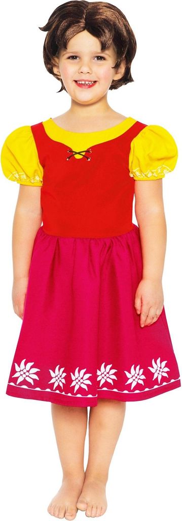 Heidi Kostüm für Mädchen Produktbild 