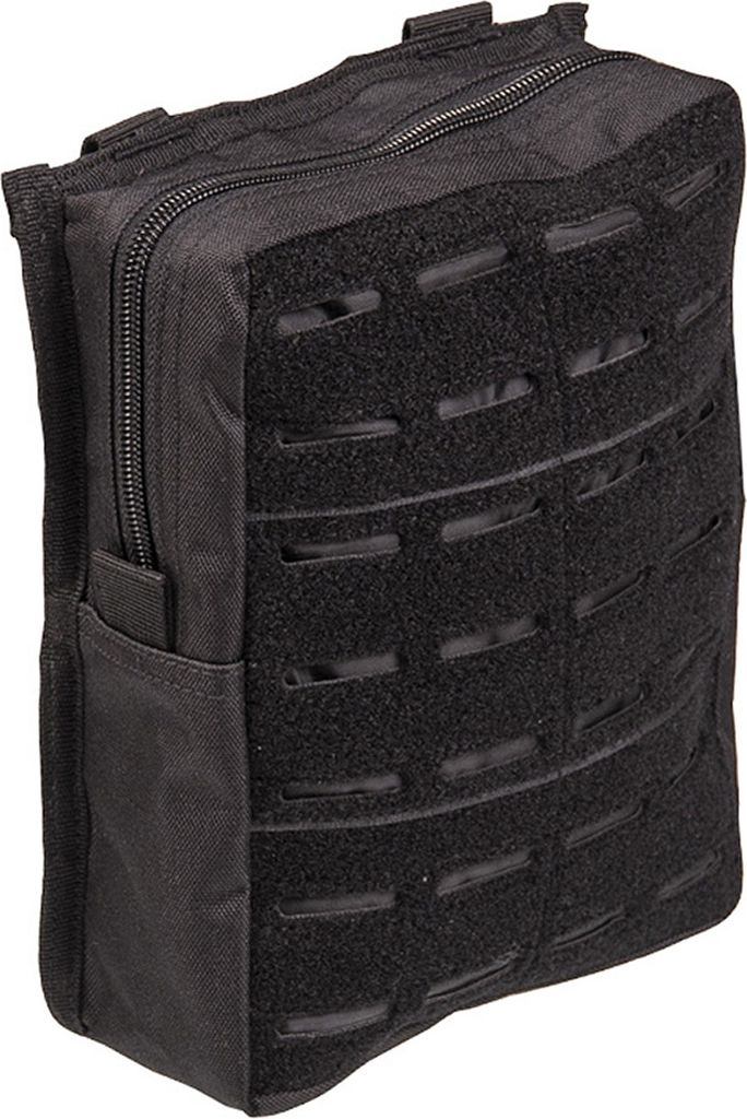 Mil-Tec Laser Cut Molle Large Mehrzwecktasche, schwarz