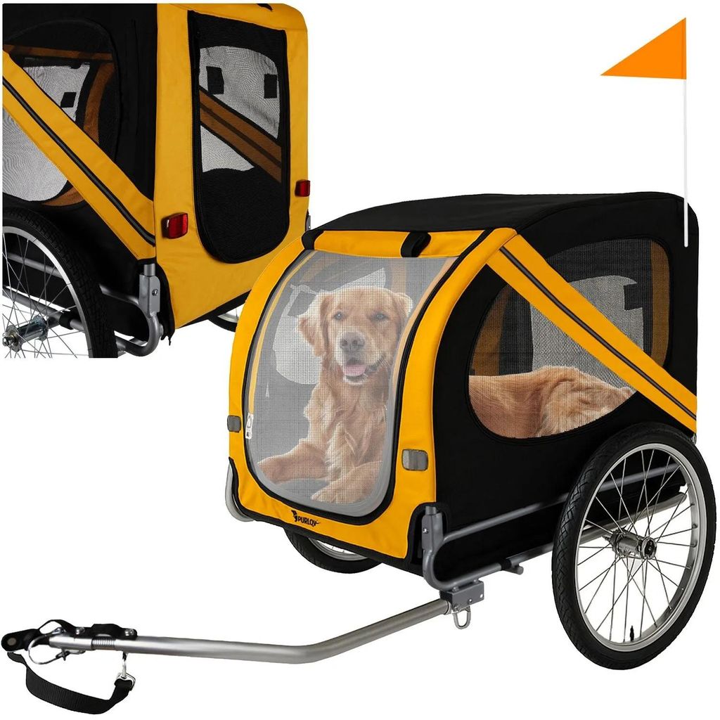 Fahrradanhänger für Tiere Purlov 25373 Produktbild 