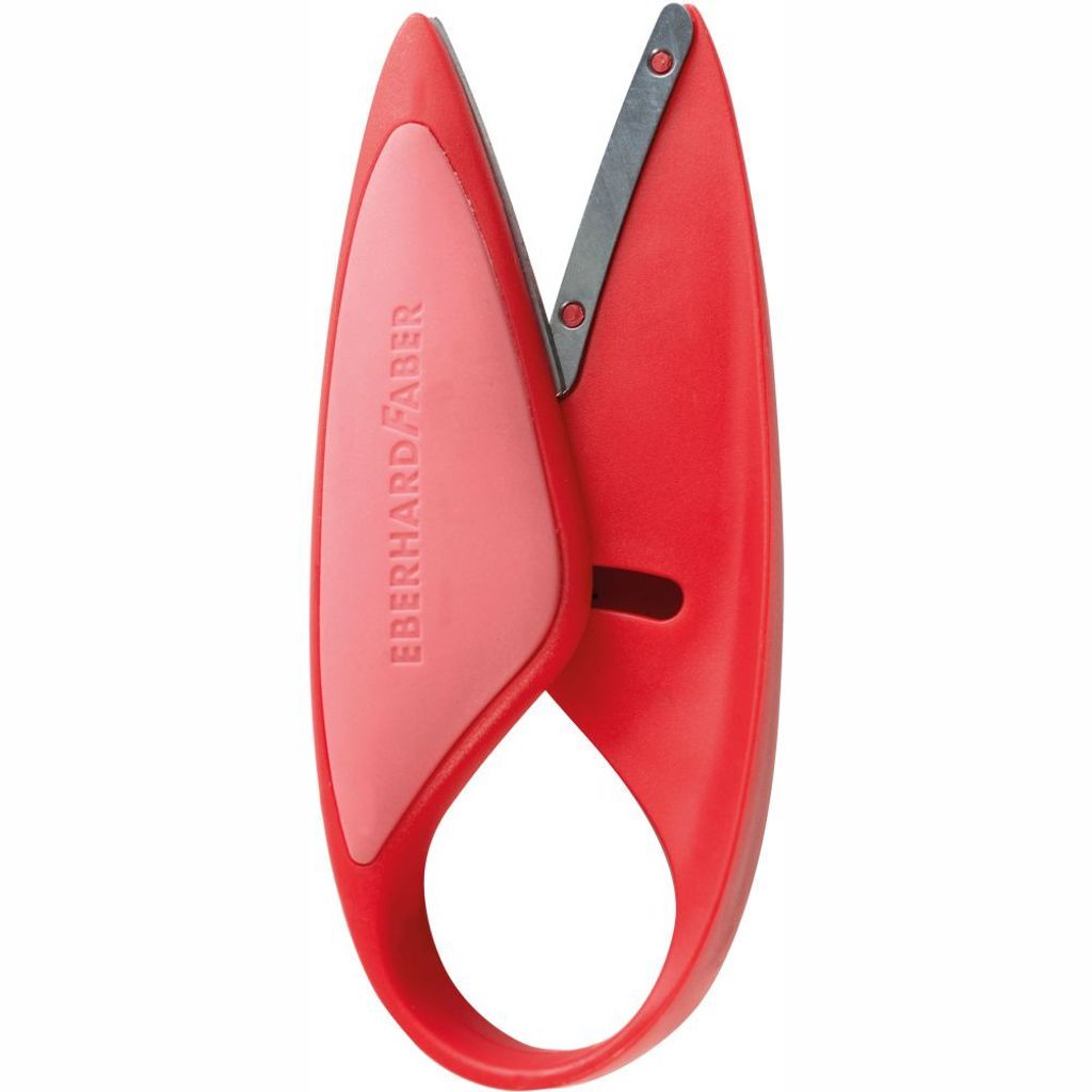 EBERHARD FABER Bastelschere Mini Kids rund rot Produktbild 