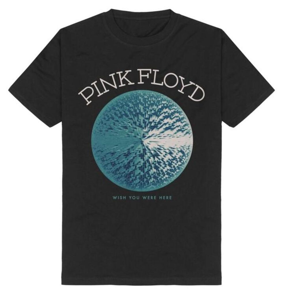 Pink Floyd T-Shirt Herren WYWH Visions schwarz Band-Merch, Bands 100% Baumwolle XL