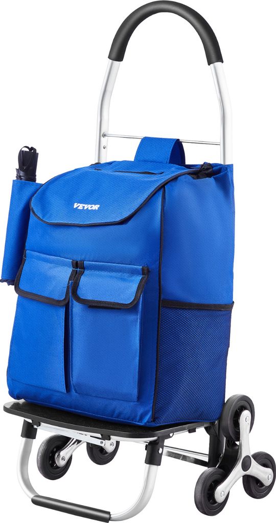 Carrello spesa pieghevole VEVOR, 445 x 375 x 990 mm, Immagine del prodotto 