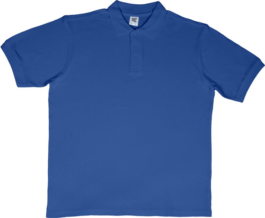 SG  Herren Polo-Shirt, Kurzarm BC1081 (XL) (Königsblau) Produktbild 