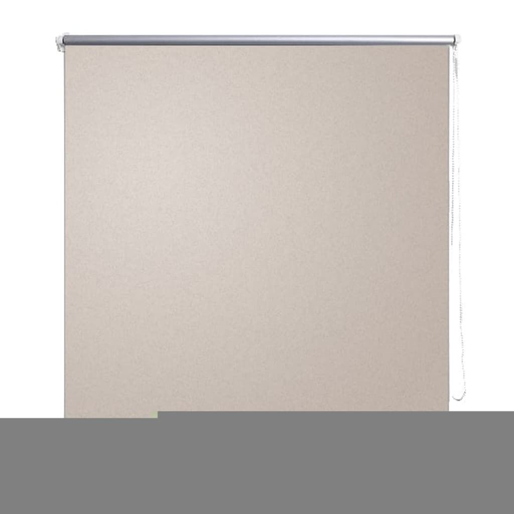 Verdunkelungsrollo 84,4 x 175 cm, Stoffbreite 80 cm, Beige