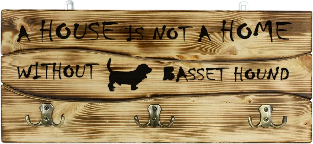 Espositore Medaglie Basset Hound Art-Dog - Decorazione Muro Design