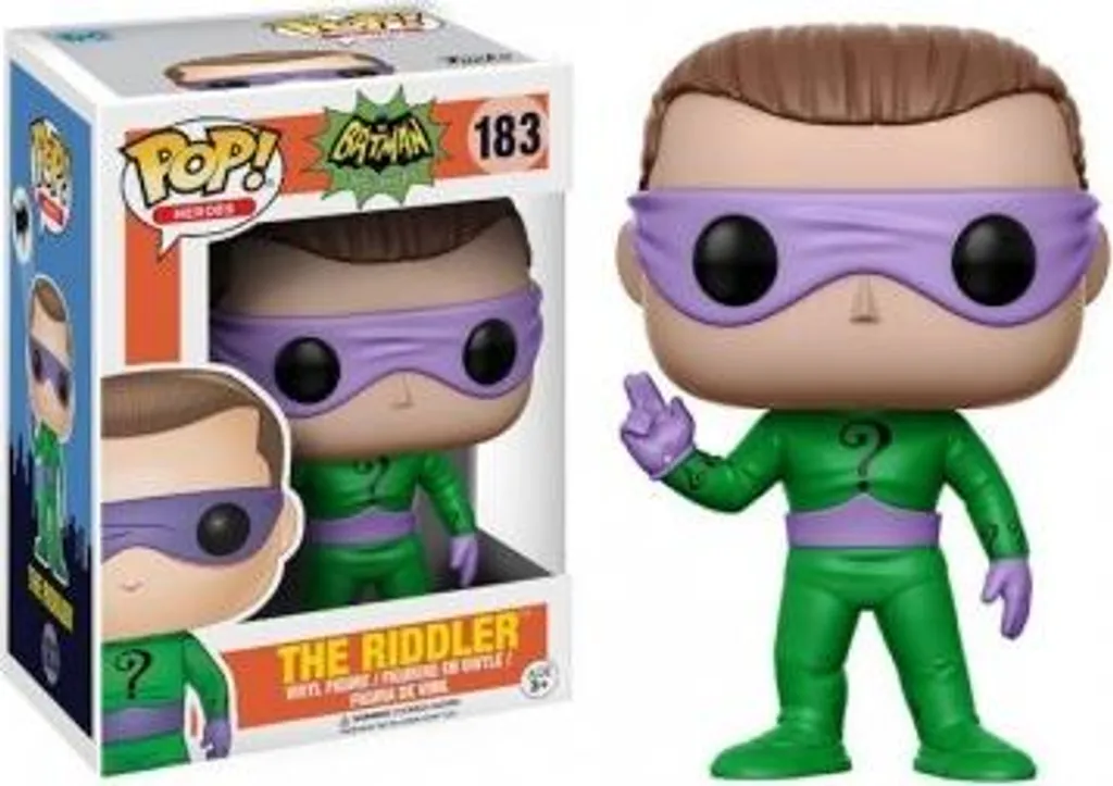 Funko Pop Batman Le Riddler 183 figurine en vinyle détaillée de 9cm