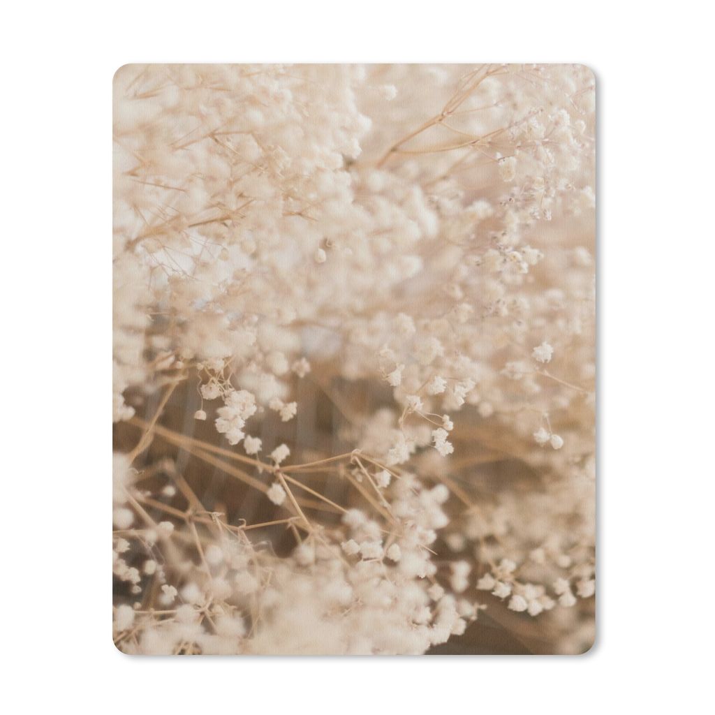 MuchoWow Mauspad Mousepad Pampasgras - Pflanze - Natur 19x23 cm - Mousepads - Maus Mat - Pad - Mausunterlage - Mauspads - Spielen