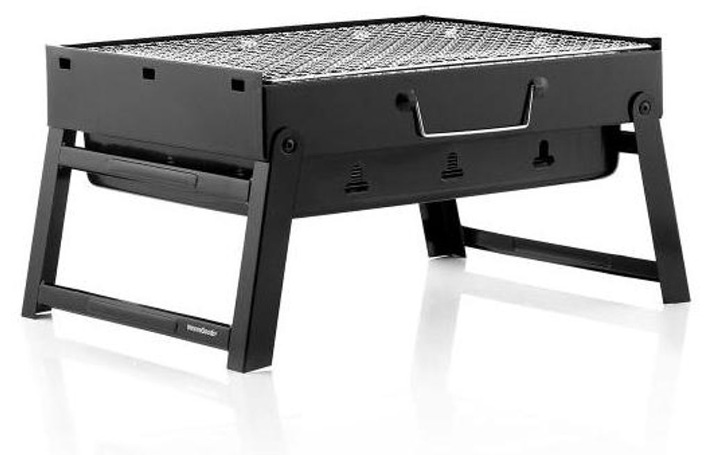 InnovaGoods  holzkohlegrill,  Faltbarer Holzkohlegrill. Produktbild 
