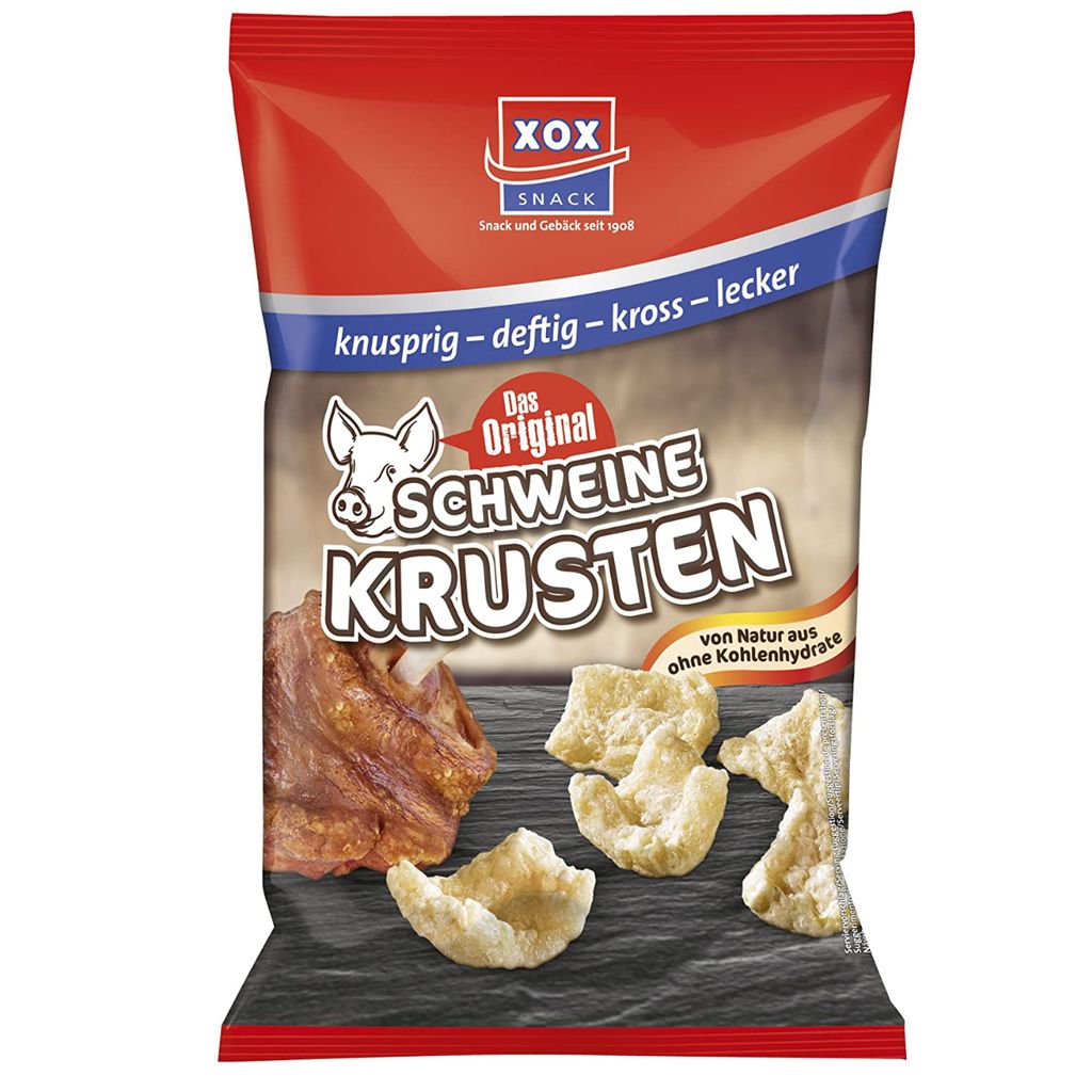 XOX Skórki wieprzowe smażone w głębokim tłuszczu 100g Zdjęcie produktu